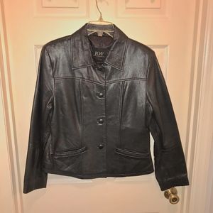 Leather jacket
